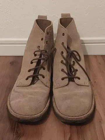 CLARKS (클락스) 데저트 부츠 13292 베이지 사이즈: 8