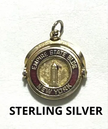 뉴욕 엠파이어스테이트 빌딩 SILVER 펜던트
