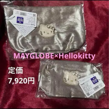 새상품 산리오 MAYGLOBE 헬로키티 파우치 2세트