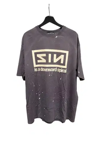 project gr SIN WASHED T-SHIRT