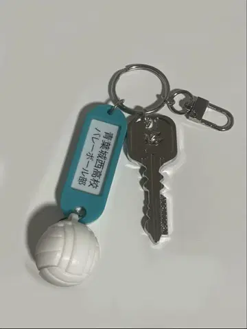 트레이딩 고등학교 이름 열쇠 참 키링 아오바죠사이