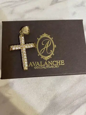 AVALANCHE 크로스 펜던트 10K