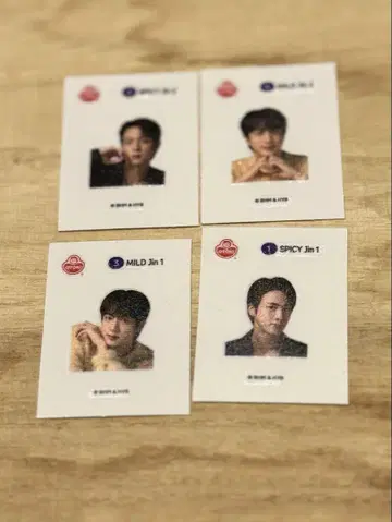 진라면 스티커 진 4종류 컴프 세트 덤 포함