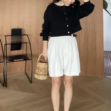 SeaRoomlynn 씨룸 SOFTSTRETCH 하프 슬랙스 팬츠