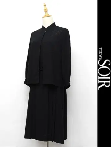 P398/TOKYO SOIR 셋업 수트 15 2XL 블랙 관혼상제