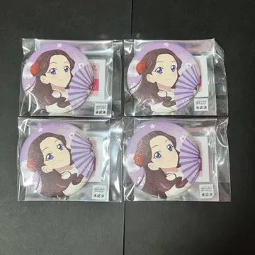 후지와라 미야비 꽃 테마파크 굿즈 캔뱃지