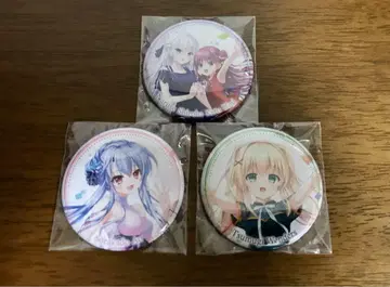 Summer Pockets 5주년 캔뱃지 3개 세트, 썸머 포켓츠