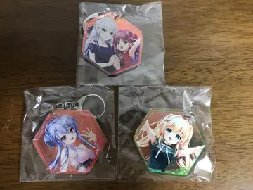 Summer Pockets 5주년 아크릴 키링 3개 세트 섬머 포켓