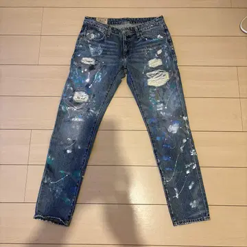 폴로 랄프 로렌 페인트 데님 26인치