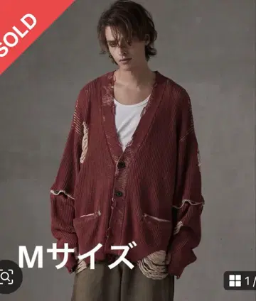 GRANCY BigCardigan M 레드