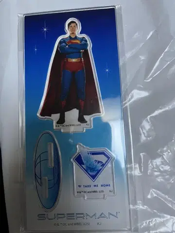 영화 [ 슈퍼맨 ] SUPERMAN(크립토) 극장 굿즈 아크릴 스탠드 A