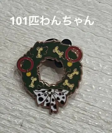 해외 디즈니 핀 배지 101마리 강아지 리스