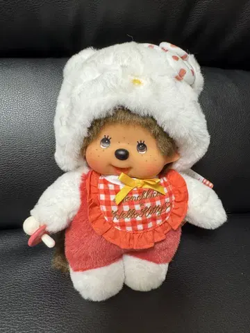 Monchhichi Hello Kitty 세키구치, 사이즈 약 17cm.