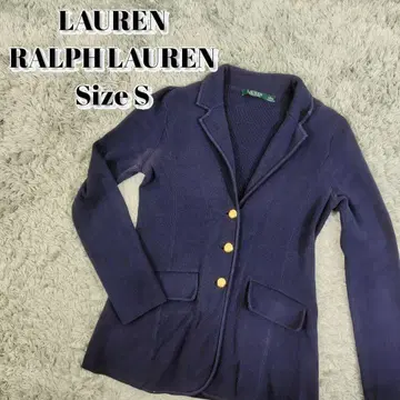 LAUREN RALPH LAUREN 니트 가디건 골드 버튼
