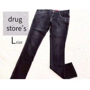 drug store's L 사이즈 데님 팬츠