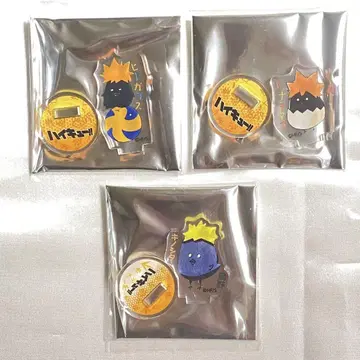 하이큐!! 아크릴 mini 피규어 동물 3세트