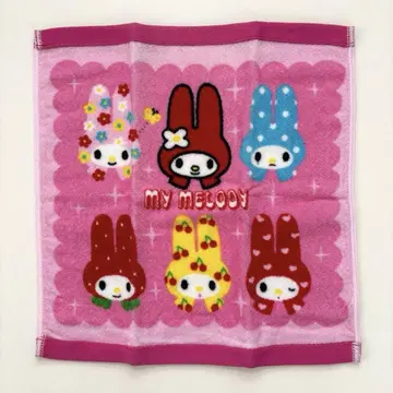 산리오 My Melody 마이멜로디 핸드 타월 두건 2000년