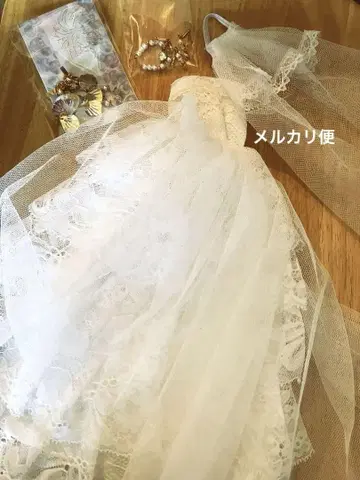 22cm 인형 옷 리카짱 옷 웨딩 드레스