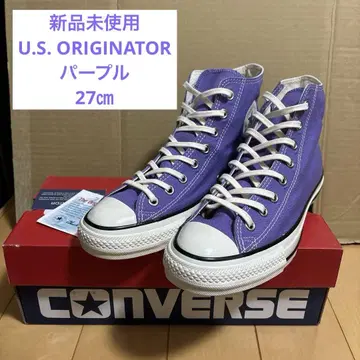 미사용 새상품 CONVERSE US 오리지널 HI 27cm 퍼플