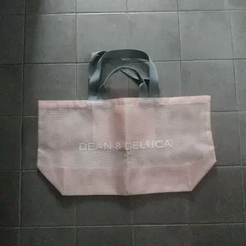 DEAN & DELUCA 딘 앤 델루카 메쉬 토트백 한정판 새상품