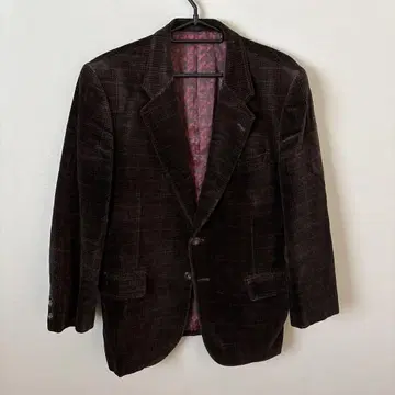 niedieck brilliant velvet 브라운 두꺼운 원단 자켓
