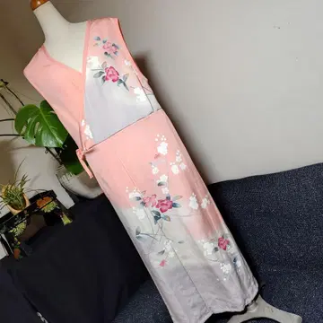 기모노 스타일 카슈쿨 랩 스커트
