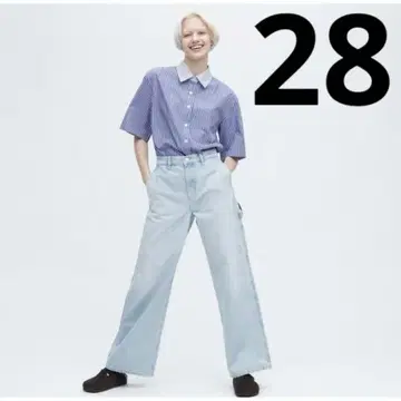 UNIQLO x JW ANDERSON 릴랙스 페인터 팬츠 23ss