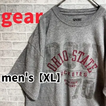 [ F545 ] GEAR 반팔 프린트 T셔츠 [ XL ] 그레이