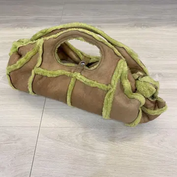 이탈리아제 FALORNI 팔로르니 무스탕 백 MADE IN ITALY