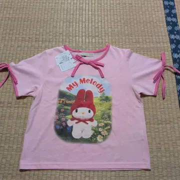 캔디스트리퍼 My Melody 핑크 티셔츠 반팔
