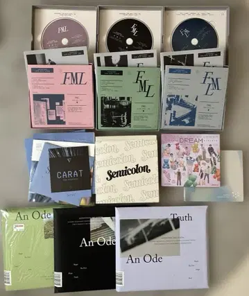 SEVENTEEN CD 10장 세트