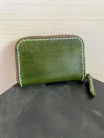 가죽 컴팩트 지갑