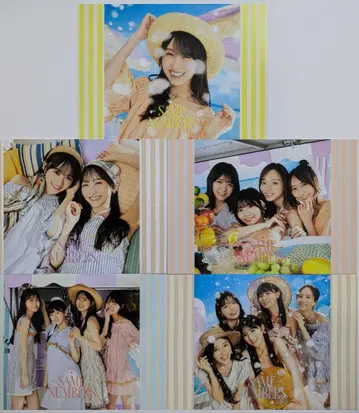 노기자카46 Same numbers CD 샵별 엽서 5종 컴프