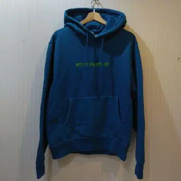 SCI-FI FANTASY - LOGO HOODIE 터콰이즈 블루