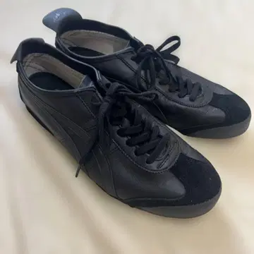 오니츠카타이거 멕시코 66 올 블랙 28cm