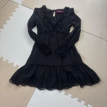 ANNA SUI 안나수이 블랙 레이스 원피스