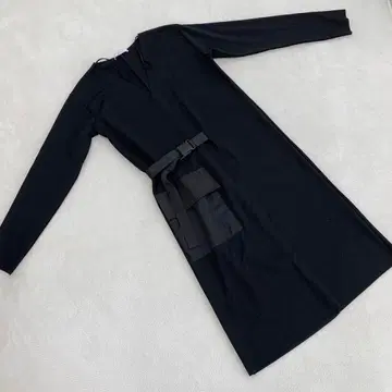 ZARA 베이직 긴팔 원피스 벨트 포켓 블랙 S 사이즈