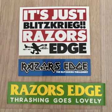 RAZORS EDGE 스티커 레이저스 엣지 밴드 스티커