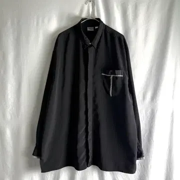 90년대 Roger Kent 디자인 셔츠 L-XL 블랙