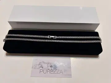 PUREZZA silver925 12면 트리플 키헤이 목걸이 50cm