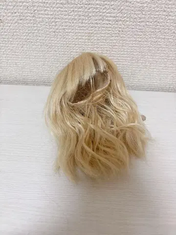 sdm 모모 디폴트 가발 금발 웨이브 보크스 슈퍼돌피