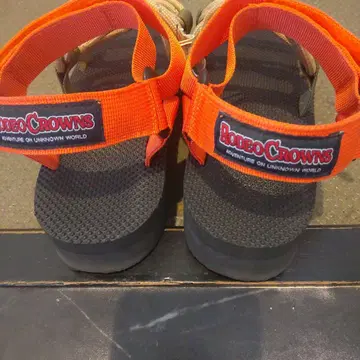 RODEO CROWNS 스포츠 샌들 오렌지/카키
