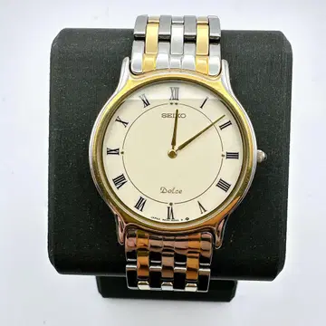 새상품급 작동품 SEIKO 세이코 돌체 빈티지 남성용 골드