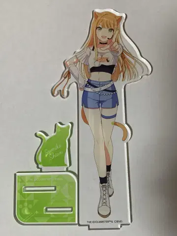 학원 아이돌 마스터 시운 키요카 마네키네코 아크릴 스탠드