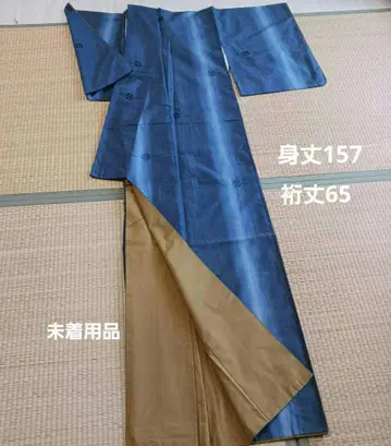얇은 명주 직물 손으로 짠 순수 실크 남색 미착용 상품