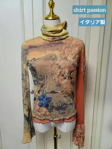shirt passion 이탈리아제 파워네트 상의 터틀 탈부착 가능