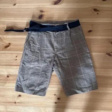 sacai 19ss 글렌체크 숏팬츠