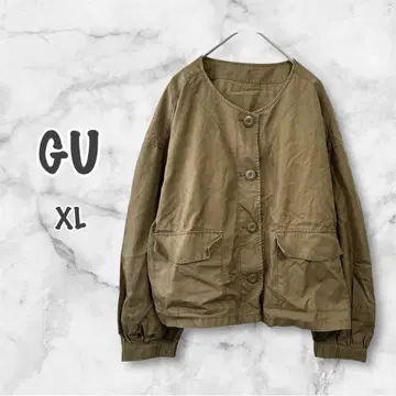 GU 카키 밀리터리 자켓 (XL) 333195 겉옷 캐주얼