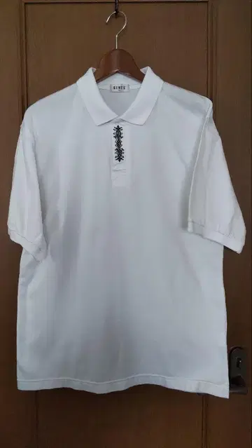 GENT'S 화이트 피케 셔츠 LL 사이즈 새상품급