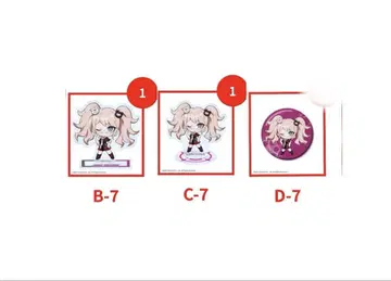 카미쿠라 에쿠 단간론파 B상 C상 D상 에노시마 쥰코 3점